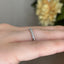 Microset Diamond Wedding Band