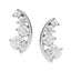 Round Brilliant Cut Diamond Fancy Stud Earrings