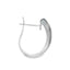 Round Brilliant Cut Sapphire & Diamond Channel Set Hoop Earrings