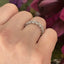 Oval Cut 2.37ct Diamond Full Hoop Eternity Ring