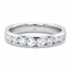 Round Brilliant Cut 1.02ct Diamond Half Hoop Eternity Ring