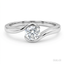 Round Brilliant Cut 0.57ct Diamond Solitaire Engagement Ring