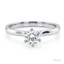 Round Brilliant Cut 0.50ct Diamond Solitaire Engagement Ring