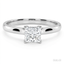 Princess Cut 0.80ct Diamond Solitaire Engagement Ring