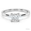 Princess Cut 0.65ct Diamond Solitaire Engagement Ring