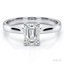 Emerald Cut 1.01ct Diamond Solitaire Engagement Ring
