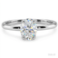 Oval Cut 1.00ct Diamond Solitaire Engagement Ring