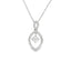 Round Brilliant Cut Diamond Drop Pendant