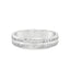 Round Brilliant Cut 0.56ct Full Hoop 2 Row Diamond Wedding Band