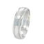 Men's Court 6mm Wedding Band with Milgrian Detail