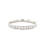 Round Brilliant Cut 052.ct Diamond Grain Set Full Hoop Wedding Band