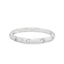 Round Brilliant Cut 0.15ct Diamond Invisible Set Wedding Band