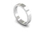Flat 4mm Wedding Band