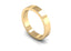 Flat 4mm Wedding Band