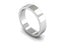 Flat 5mm Wedding Band
