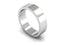 Flat 6mm Wedding Band