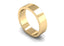 Flat 6mm Wedding Band