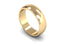 D-Shape 6mm Wedding Band