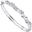 18ct White Gold Fancy Diamond Bangle