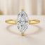 Lab Grown Marquise Cut 2.07ct Diamond Engagement Ring