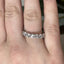 Round Brilliant Cut 4.00ct Diamond Full Hoop Eternity Ring