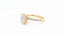 Lab Grown Oval Cut 2.00ct Diamond Engagement Ring with Diamond Shoulders & Hidden Halo