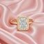 Lab Grown Radiant Cut 3.09ct Diamond Engagement Ring