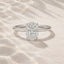 Lab Grown Oval Cut 2.00ct Diamond Solitaire Engagement Ring