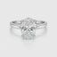 Lab Grown Oval Cut 2.01ct Diamond Solitaire Engagement Ring