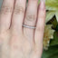 Microset Diamond Wedding Band