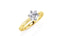 Lab Grown Round Brilliant Cut 1.00ct Diamond Solitaire Engagement Ring