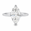 Lab Grown Marquise Cut 2.07ct Diamond Engagement Ring