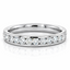 Round Brilliant Cut 1.04ct Diamond Full Hoop Eternity Ring