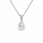 Pear Cut Diamond 0.71ct Solitaire Pendant