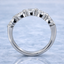 Pear Cut 1.00ct Diamond 5 Stone Eternity Ring