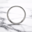 Round Brilliant Cut Diamond Grain Set Wedding Band With Milgrain Edges 0.51cts