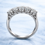 Round Brilliant Cut 1.45ct Diamond 5 Stone Graduating Eternity Ring
