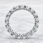 Oval Cut 4.50ct Diamond Full Hoop Eternity Ring