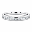 Round Brilliant Cut 0.44ct Diamond Channel Set Wedding Band
