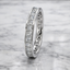 Princess Cut 1.60ct Diamond Full Hoop Eternity Ring