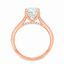 Lab Grown Oval Cut 3.50ct Diamond Engagement Ring with Diamond Shoulders & Hidden Halo