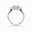 Round Brilliant Cut 0.50ct Diamond Trilogy Engagement Ring