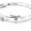 18ct White Gold Fancy Diamond Bangle