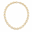 Fancy Yellow & White Gold Link Necklace