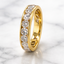 Round Brilliant Cut 2.81ct Diamond Full Hoop Eternity Ring