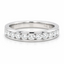 Round Brilliant Cut 1.00ct Diamond 9 Stone Eternity Ring
