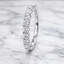 Round Brilliant Cut 0.74ct Diamond 11 Stone Eternity Ring