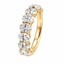 Oval Cut 1.98ct Lab Diamond 9 Stone Eternity Ring