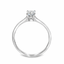Emerald Cut 0.53ct Diamond Solitaire Engagement Ring