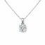 Lab Grown Round Brilliant Cut 0.75ct Solitaire Diamond Pendant